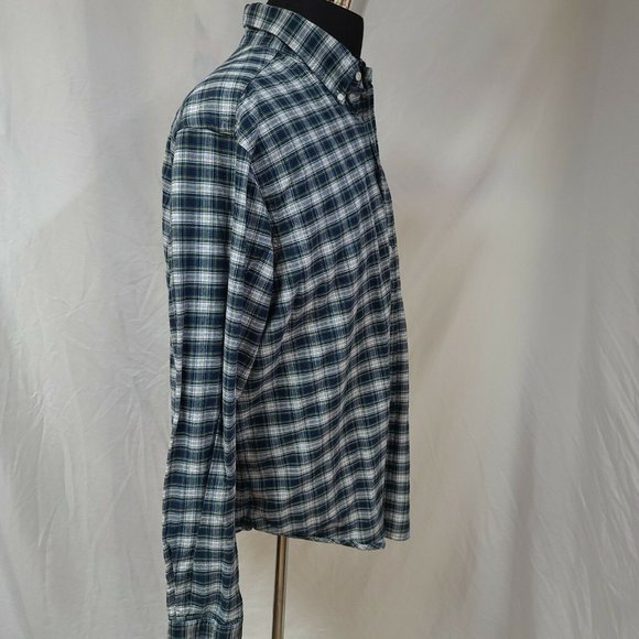 RALPH LAUREN Classic Fit XXL Blue Green Shirt - Picture 5 of 11